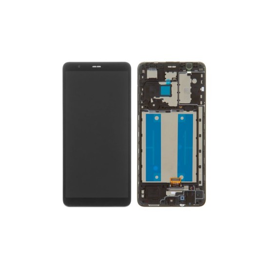 Touch+Display+Frame Samsung Galaxy A013/M013 (A01 Core 2020/M01 Core 2020) Service Pack Black